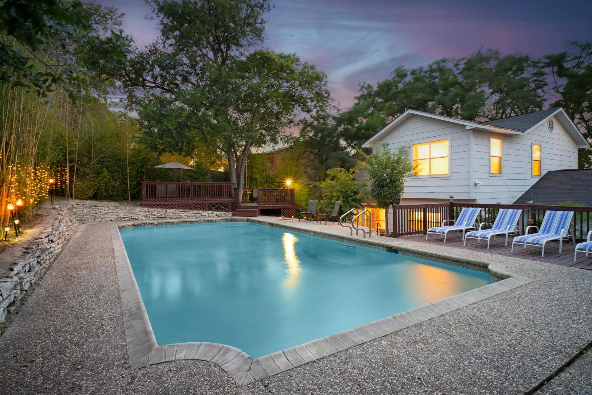 Villa Bamboo Oasis-Relaxing Hot Tub-Family Time San Antonio Exterior foto